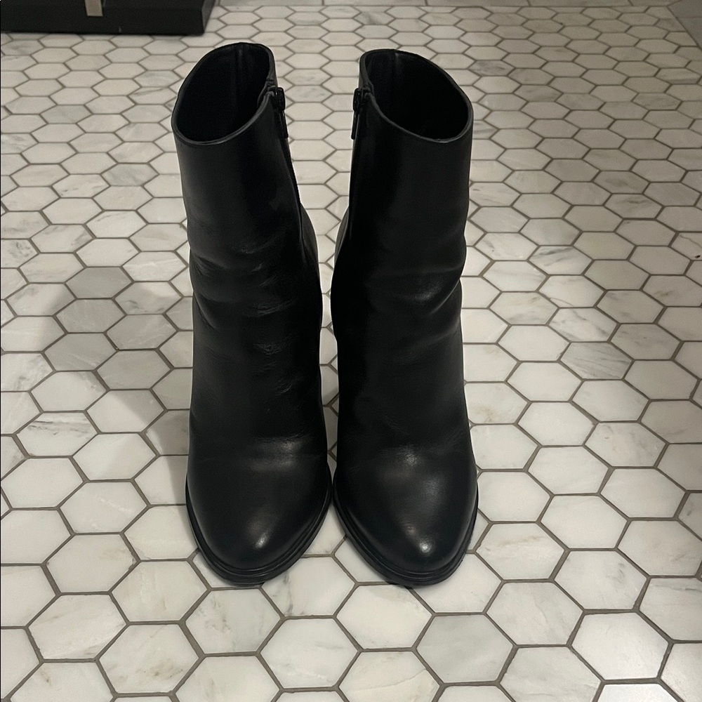 Vince Black Ankle Boots